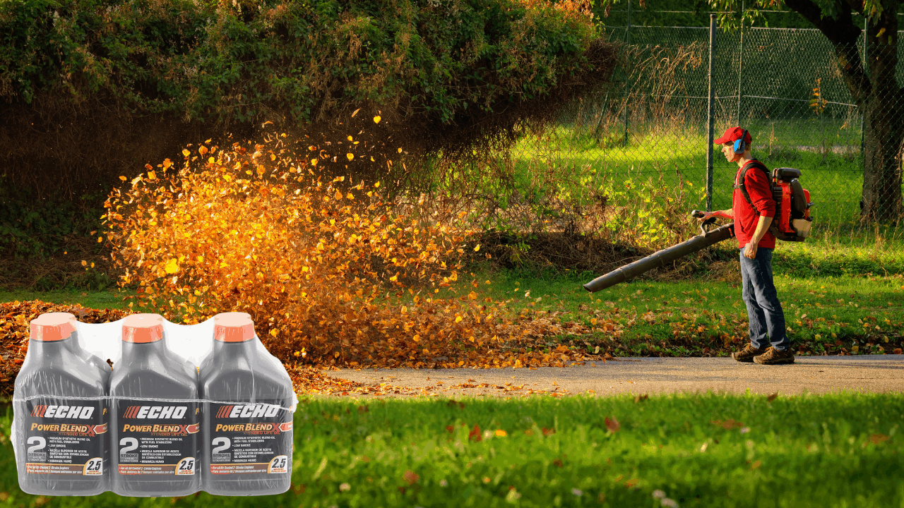 can you use marine 2 cycle oil in a leaf blower